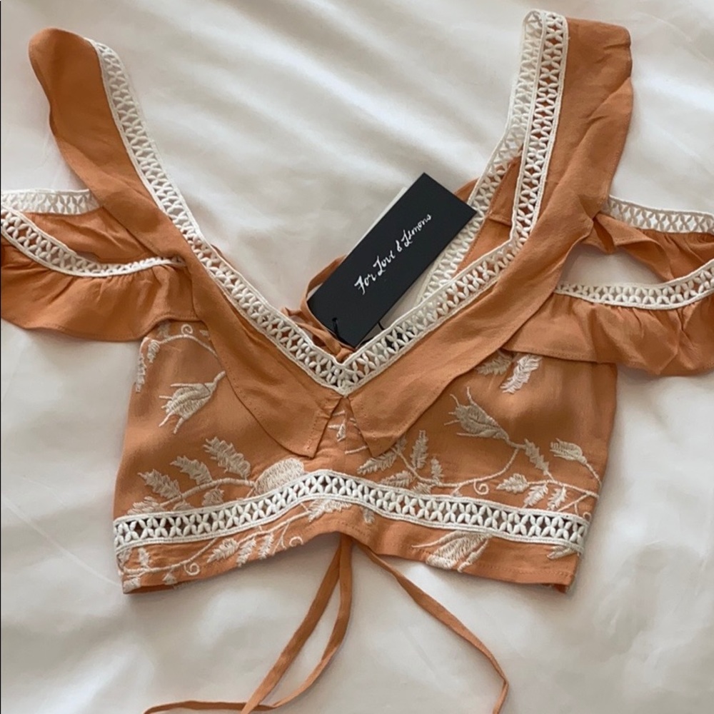 NWT For Love & Lemons top